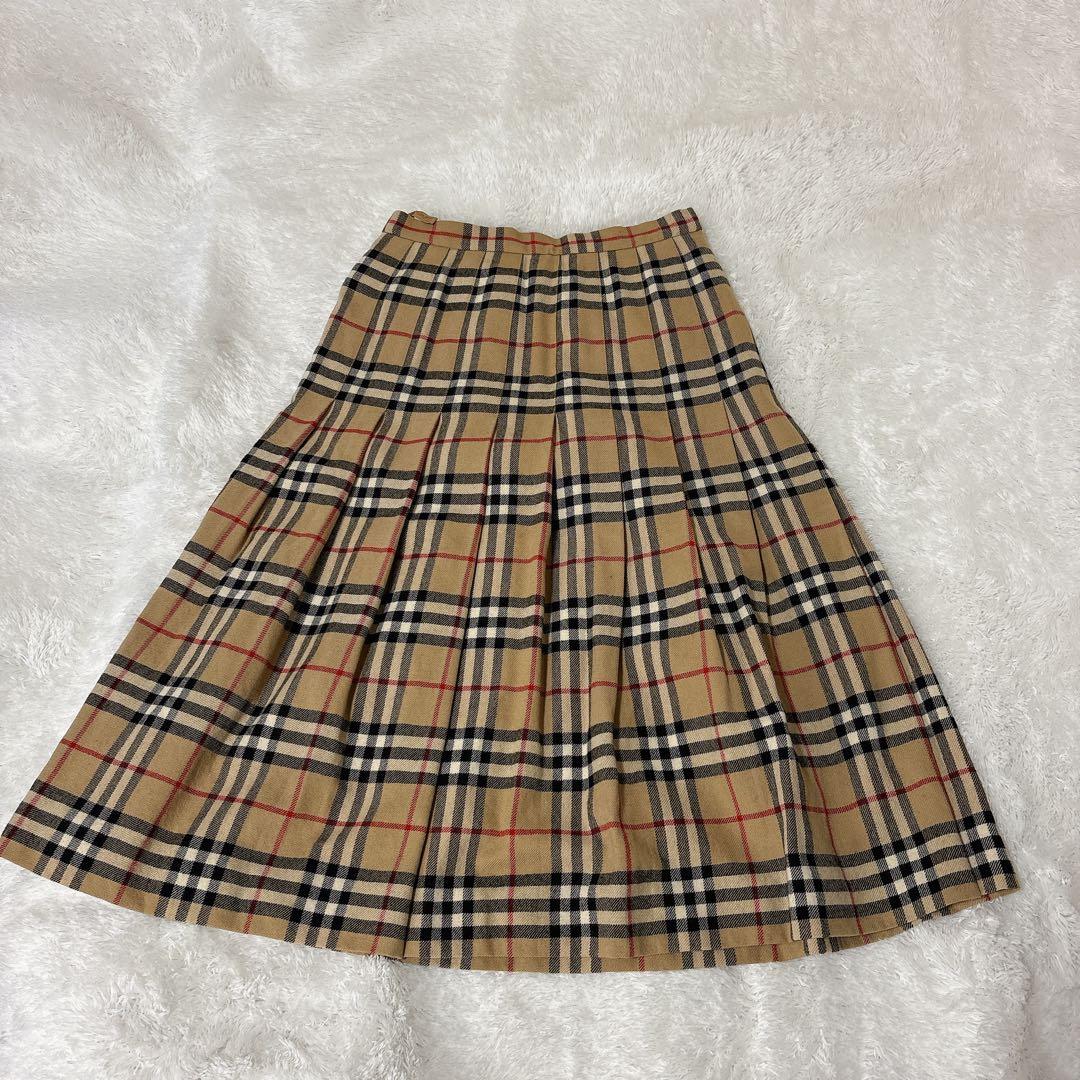 【希少】BURBERRYS LONDON プリーツスカート ヴィンテージ