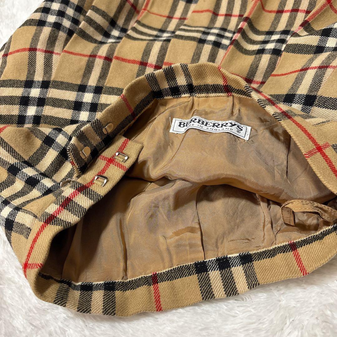 【希少】BURBERRYS LONDON プリーツスカート ヴィンテージ
