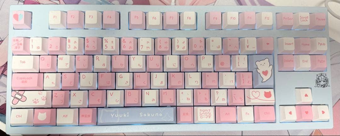 【まなな星人】結城さくな　キーボード