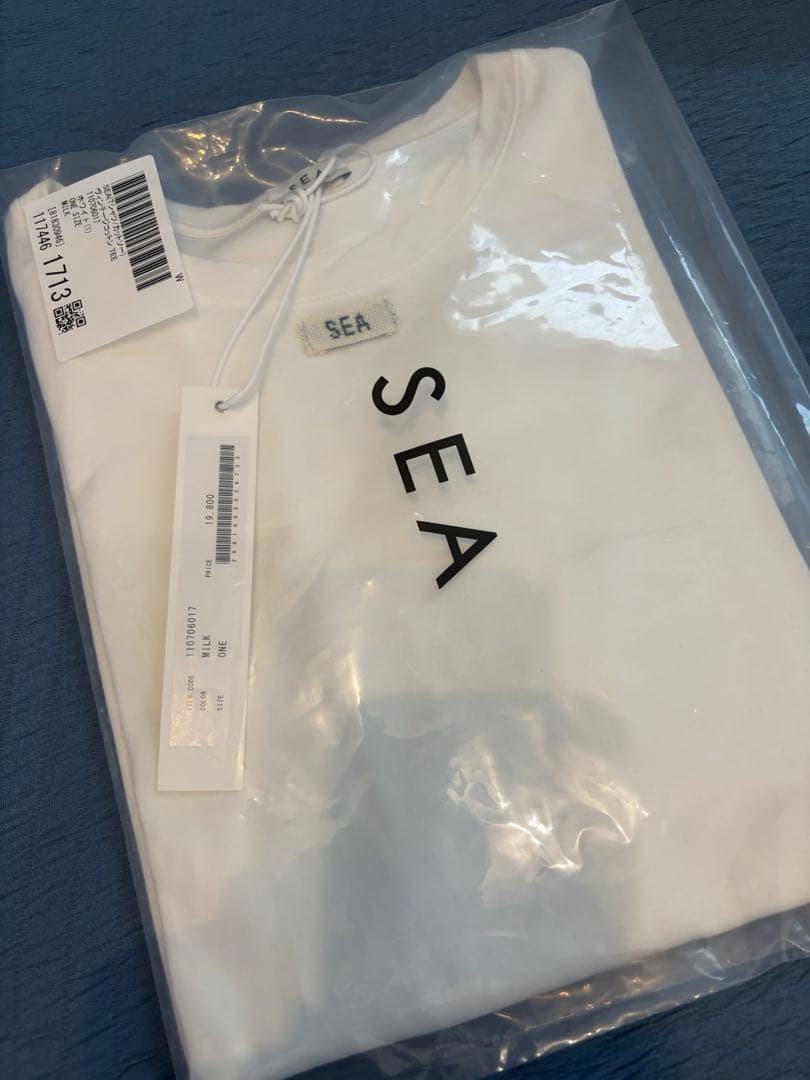 SEA ヴィンテージコットン TEE ホワイト