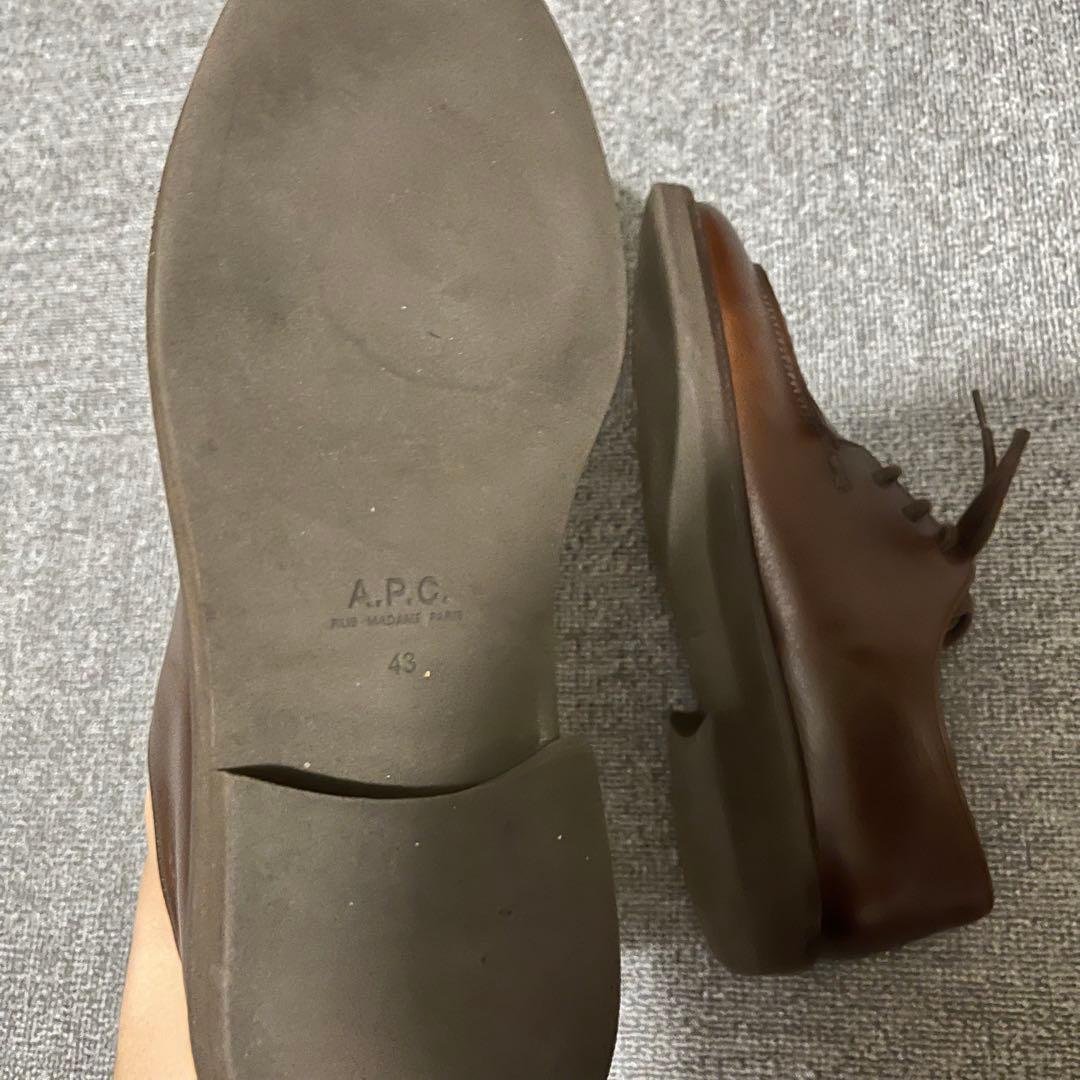 靴 A.P.C archive Leather shoes 43