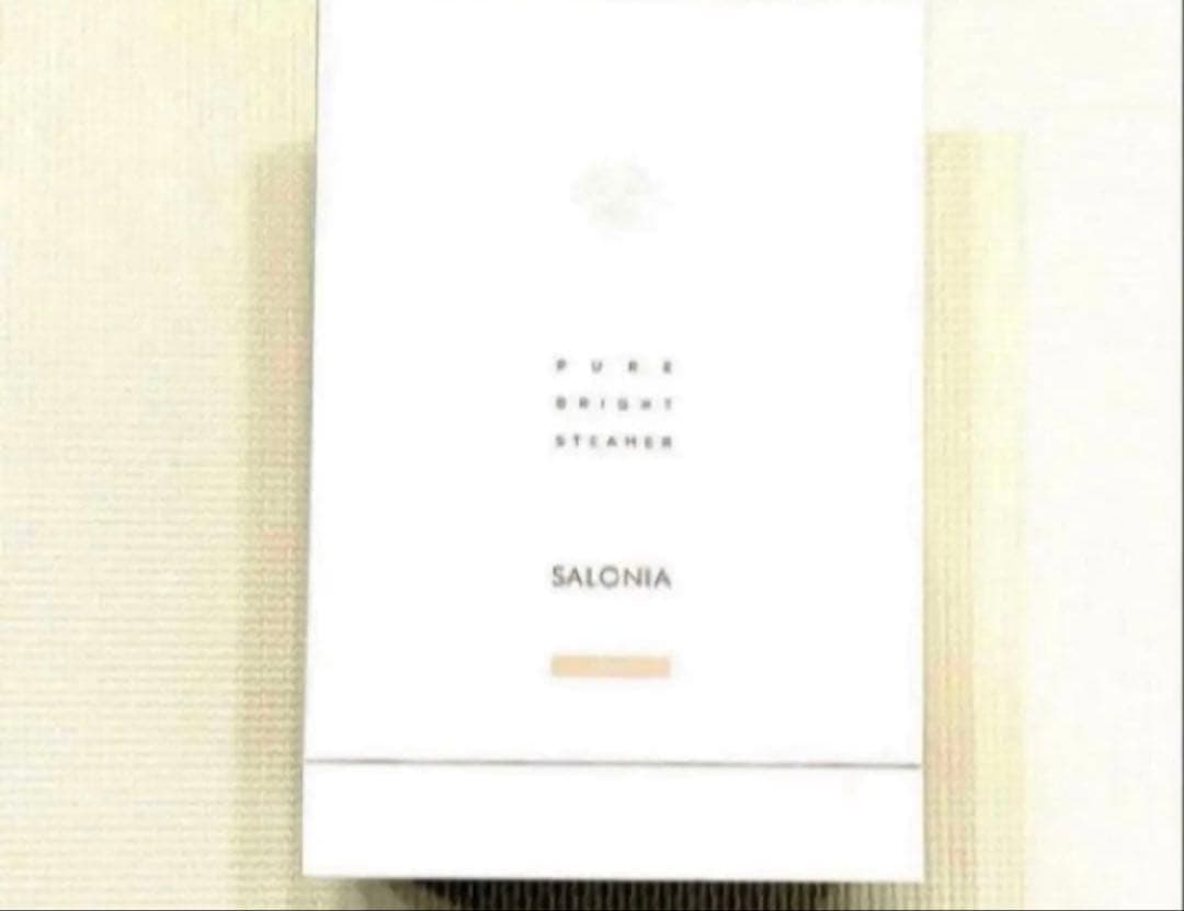 SALONIA サロニア ピュアブライト スチーマー 美顔器　新品未使用品