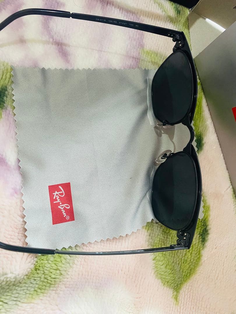 小物 Almost New Rayban RB3716 Matte Black