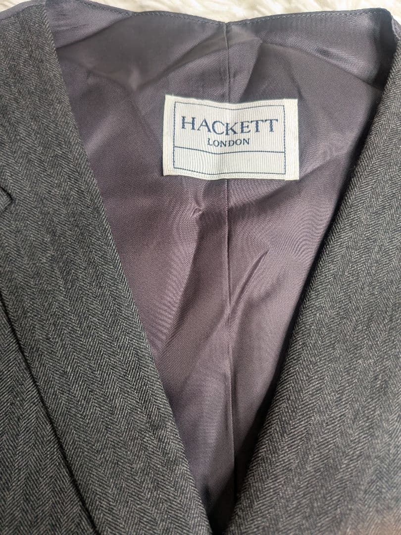 【美品】HACKETT LONDON スリーピーススーツ セットアップ