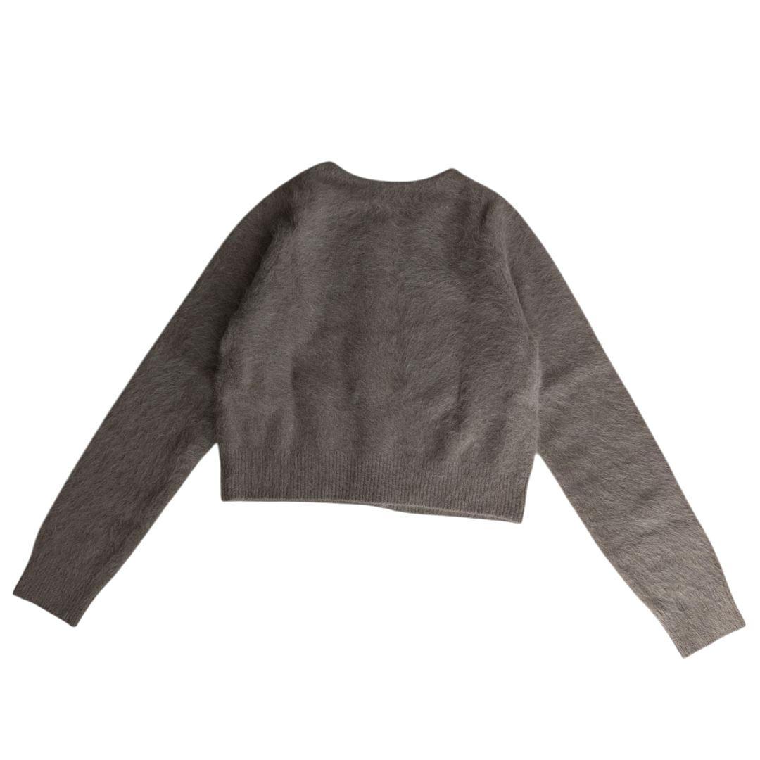 美品✨️allureville 　カシミヤブレンドファー加工カーディガン　М