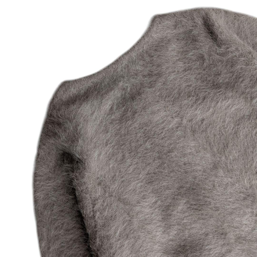 美品✨️allureville 　カシミヤブレンドファー加工カーディガン　М