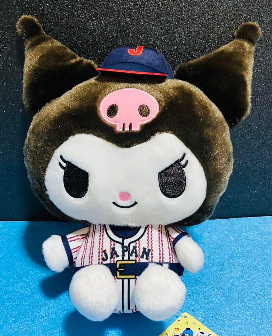 侍ジャパン×サンリオキャラクターズ　野球日本代表「侍ジャパン」BIGぬいぐるみ
