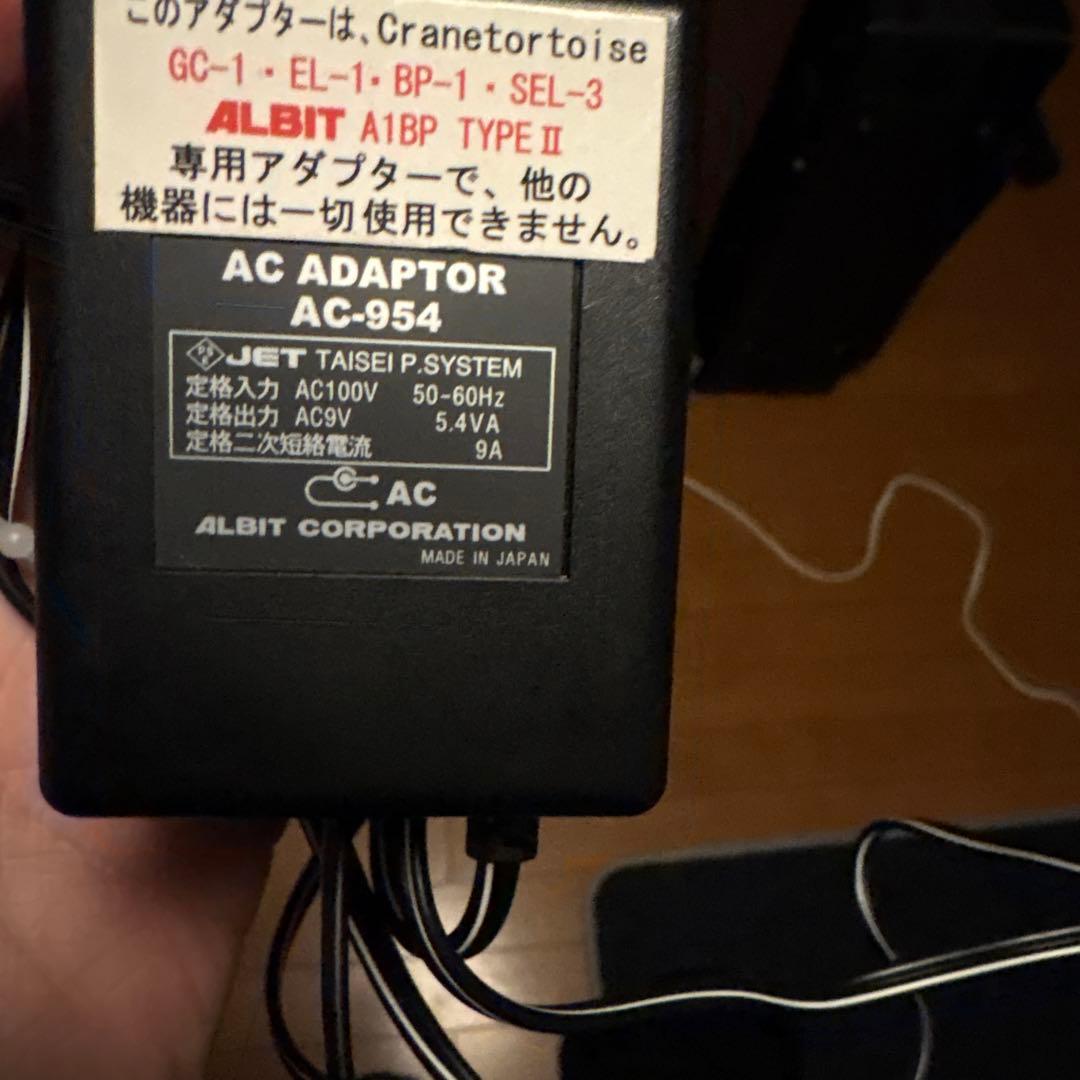 ALBIT A1BP TYPE II ベースプリアンプ 専用アダプター付き