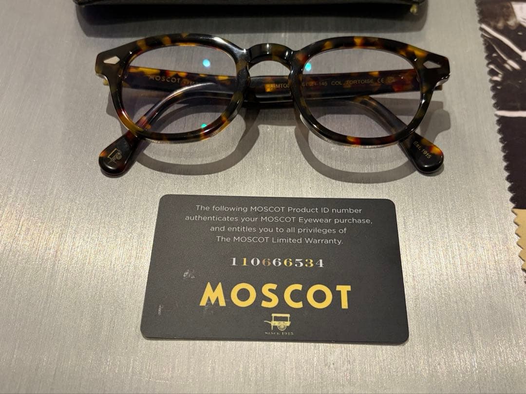 MOSCOT LEMTOSH TORTOISE サイズ46 サングラス メガネ
