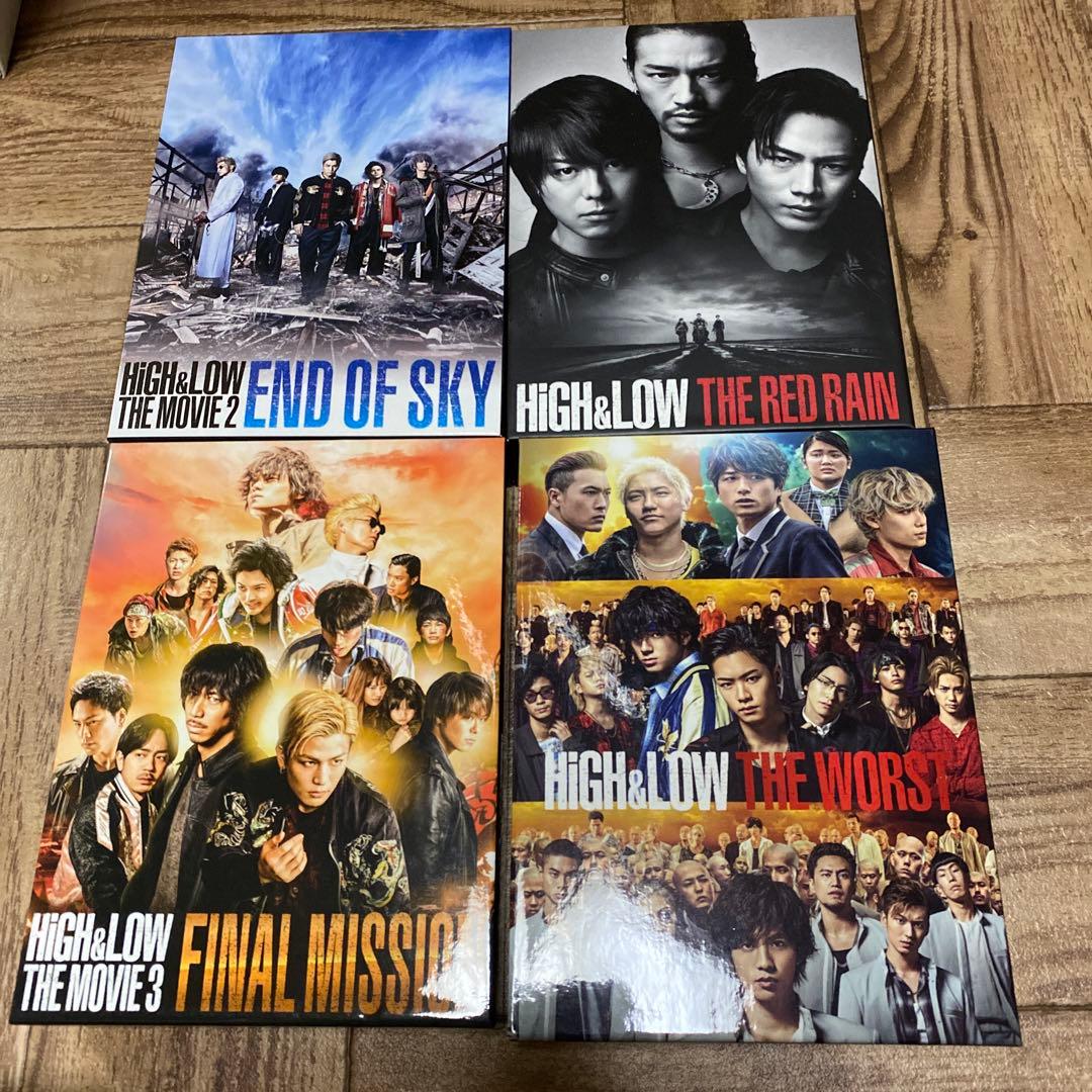 ハイアンドロー high&low DVD セット