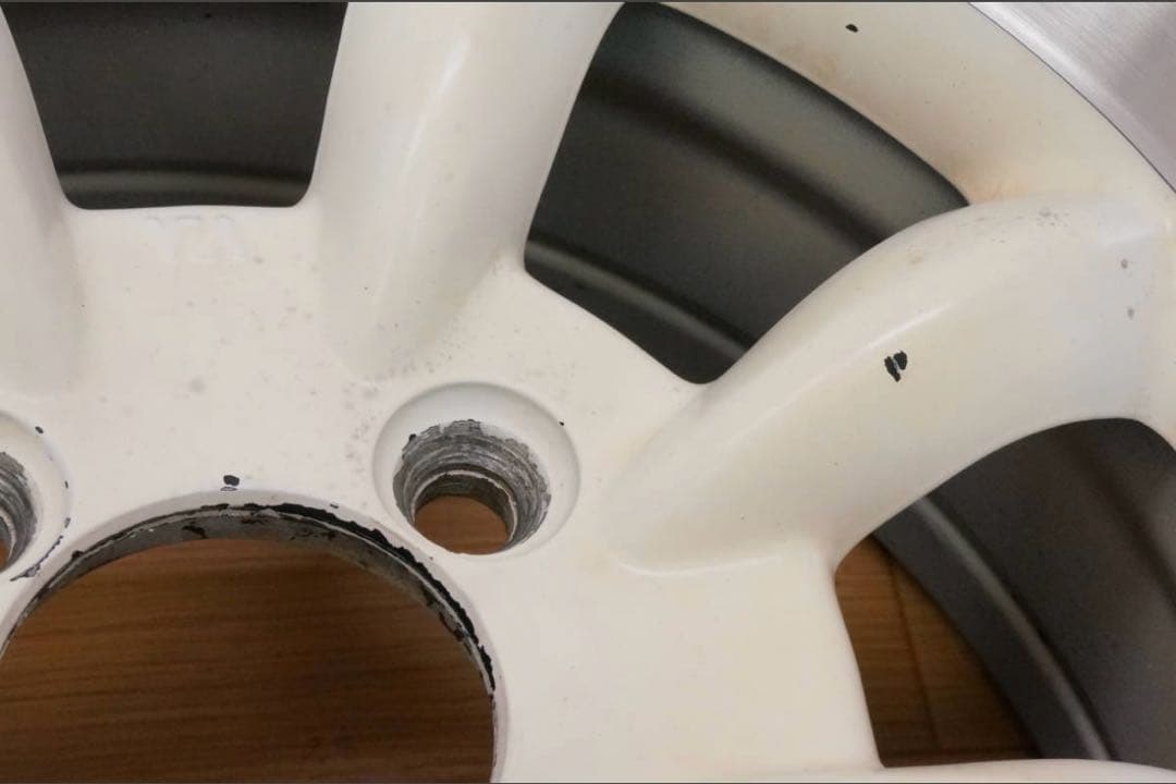 AW エイトスポーク 13インチ 6j＋10 PCD100 ブラッシュド加工