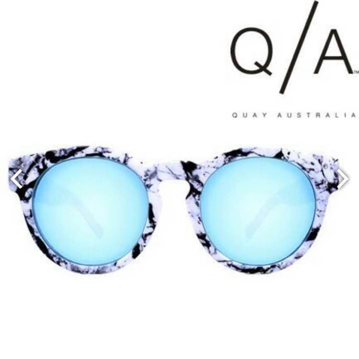 【値下げ☺︎】山中美智子さん着用 QUAY AUSTRALIA ミラーサングラス
