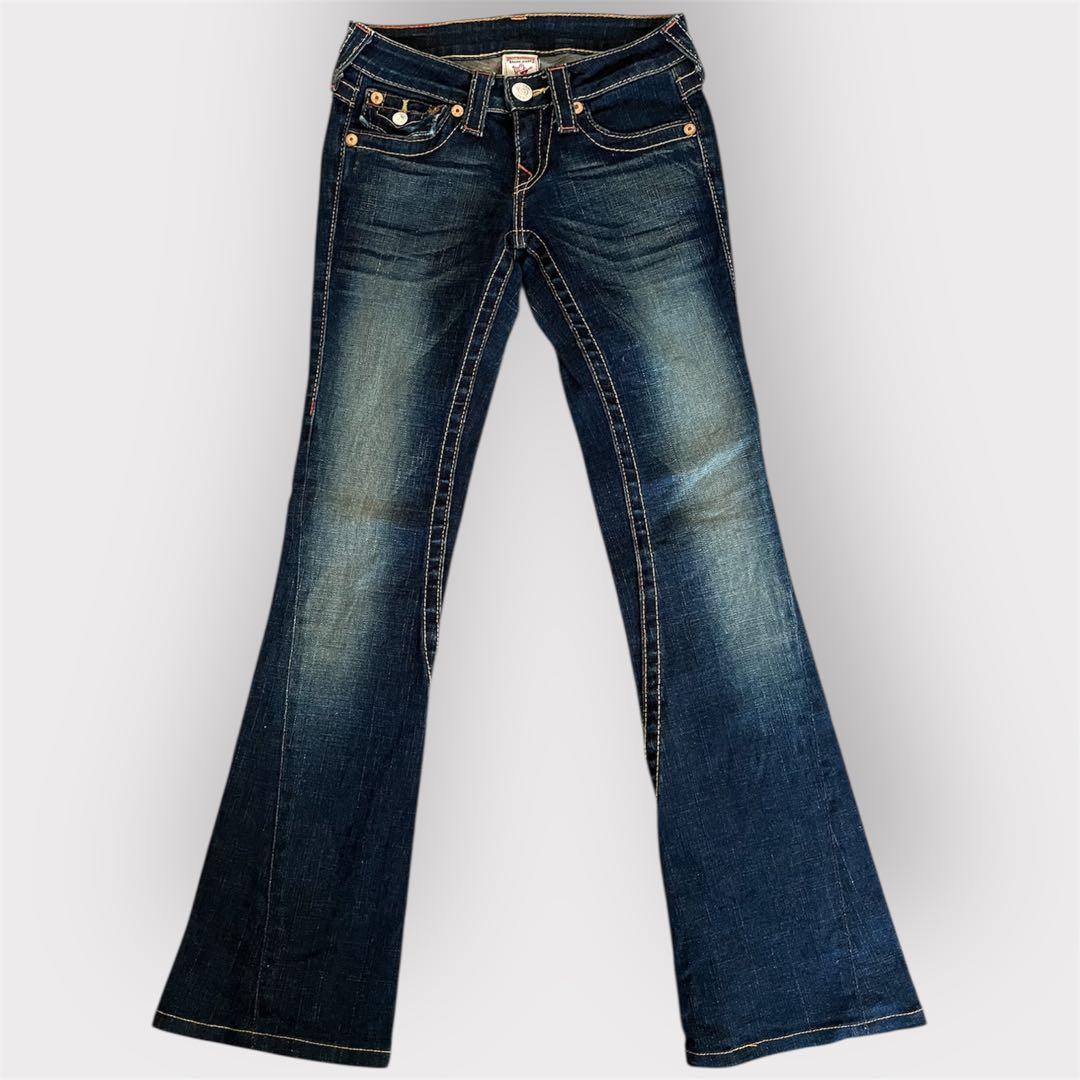 美品✨ TRUE RELIGION ブーツカット フレアデニム 23 ローライズ