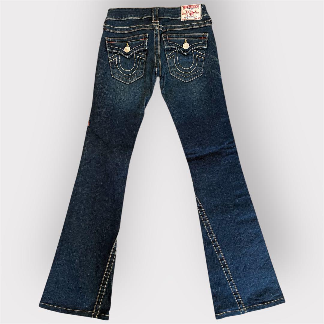 美品✨ TRUE RELIGION ブーツカット フレアデニム 23 ローライズ