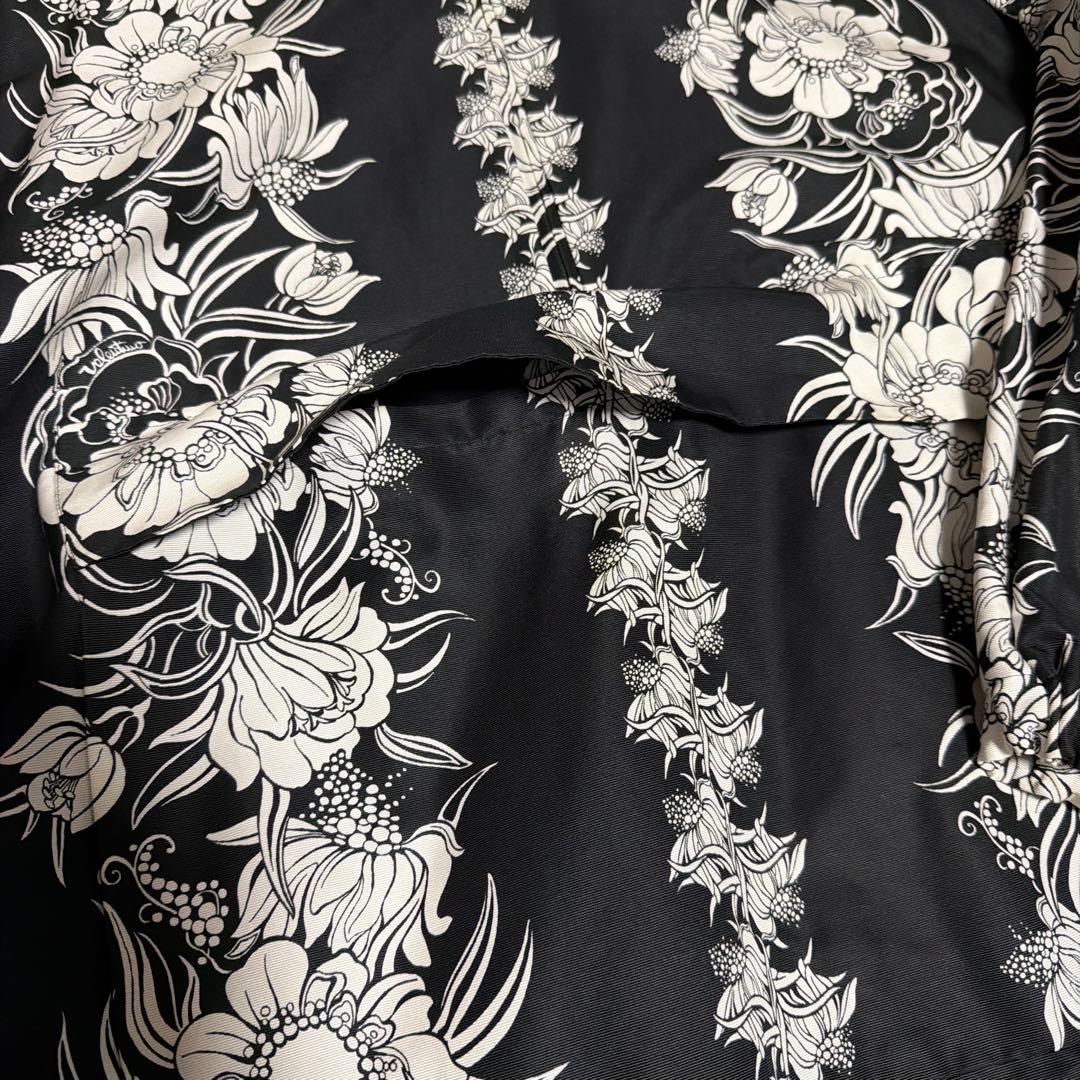 冬の断捨離！VALENTINO flower pattern アノラック