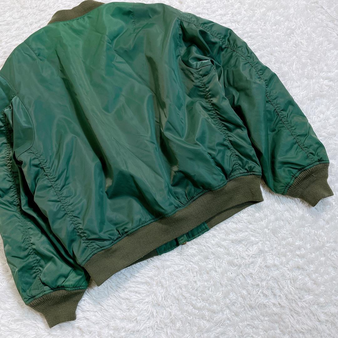 【希少】 90s ファントムミリタリー USAF MA-1 L 北朝鮮製