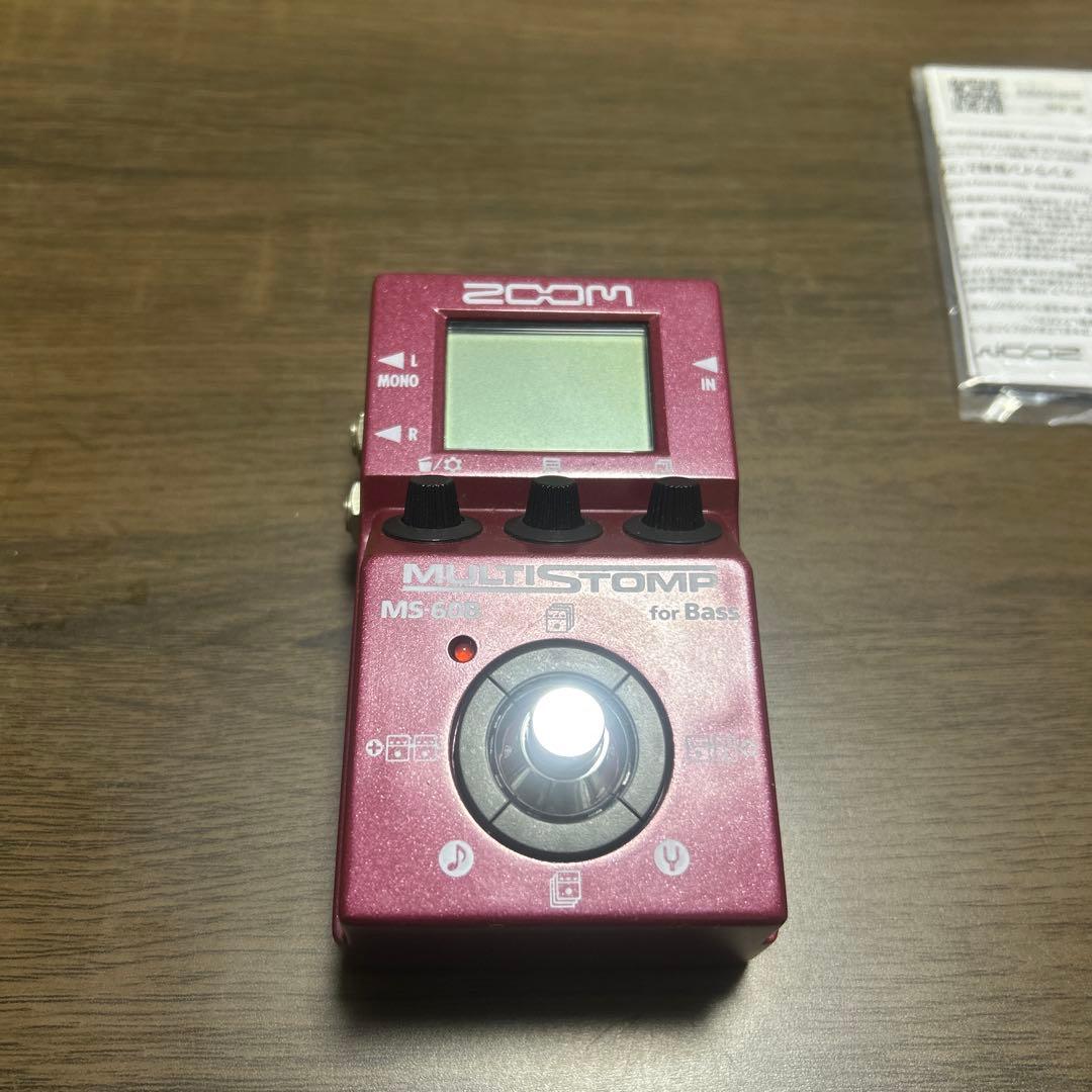 MULTI STOMP MS-60B for Bass アダプタ付き