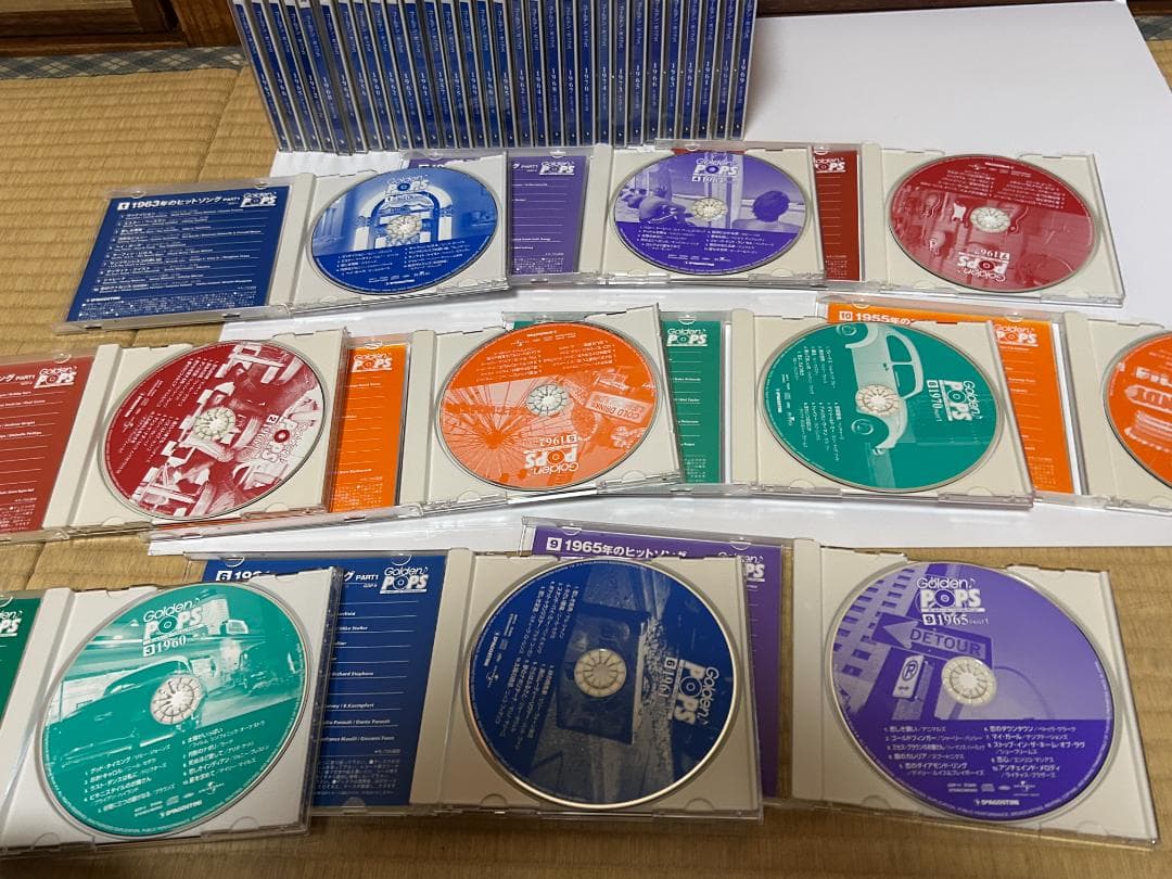 ゴールデン　ポップス　　まとめて60タイトル