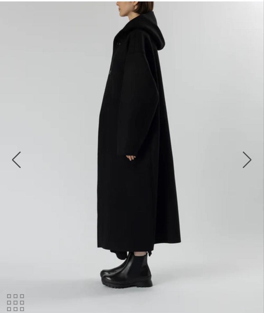 【最終価格】hyke MELTON HOODED WORK COAT