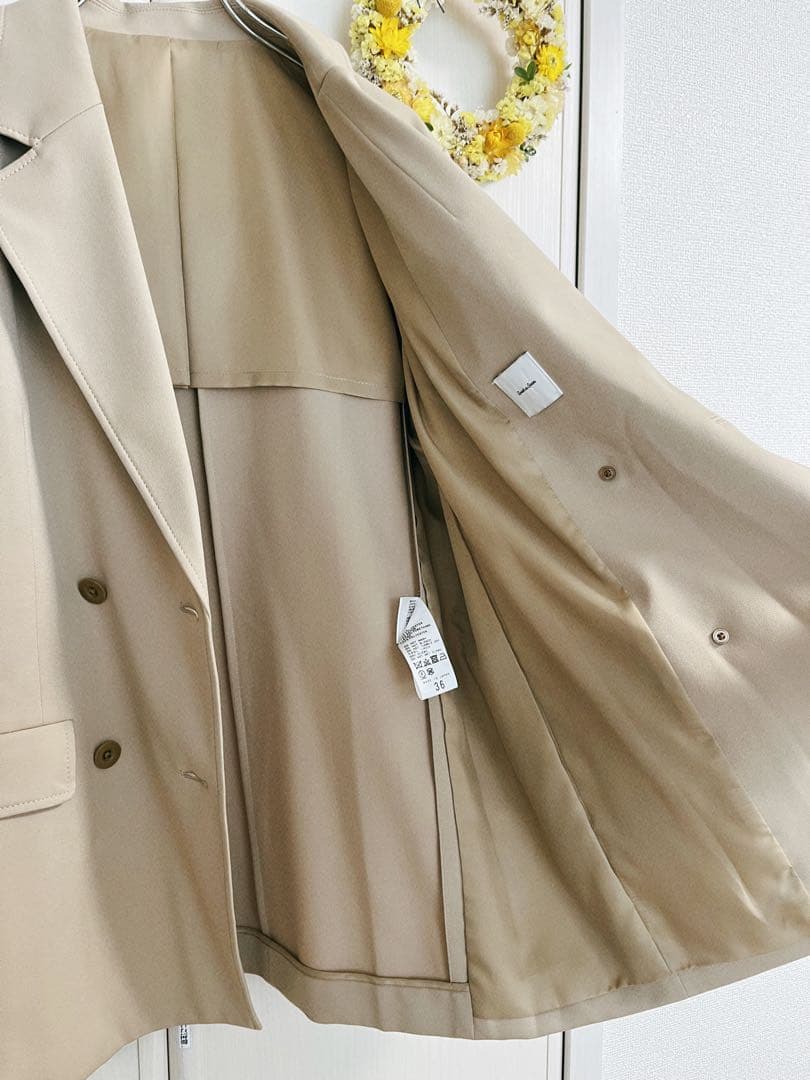 Umi 　ドライツイルダブルブレストジャケット定価3.2万円