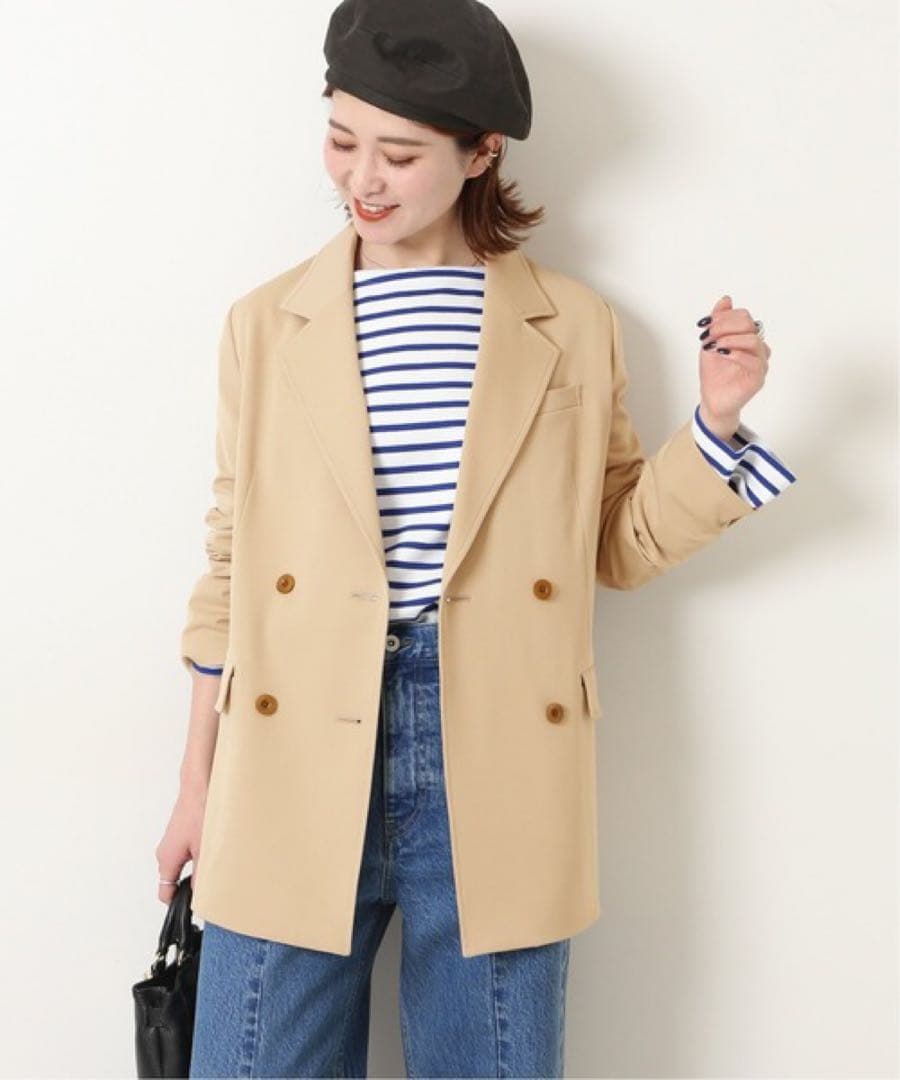 Umi 　ドライツイルダブルブレストジャケット定価3.2万円