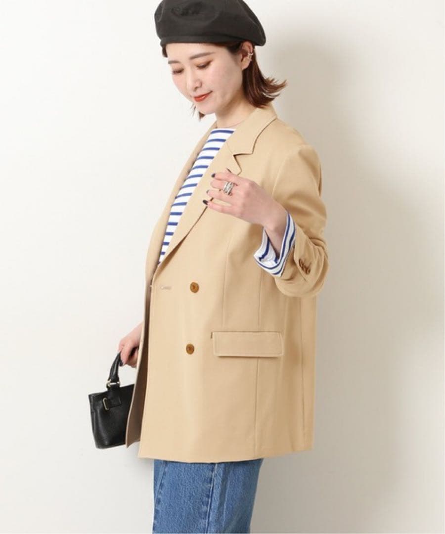 Umi 　ドライツイルダブルブレストジャケット定価3.2万円