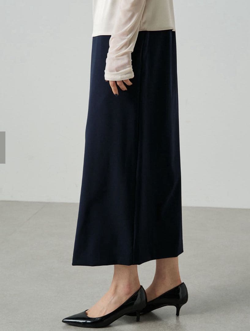 【半額以下・新品】Loungedress 【アトリエヌメロサンク】ラップスカート