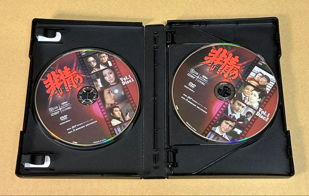 非情のライセンス 第1シリーズ コレクターズDVD VOL.1