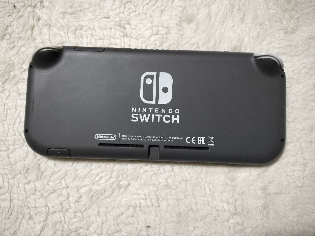 動作品Nintendo Switch Lite グレー 肉球カバー
