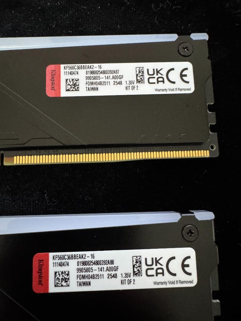 Kingston FURY BEAST DDR5 8GB 2枚組