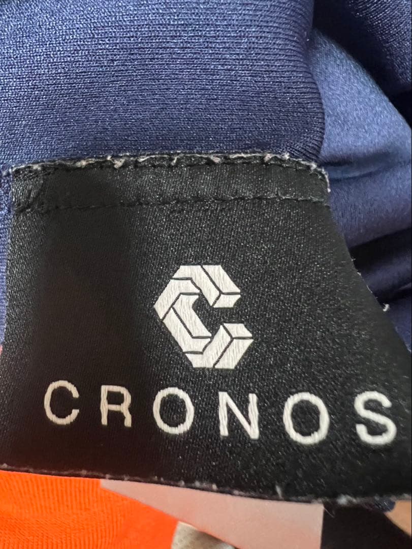 CRONOS ノースリーブタンクトップ ネイビー Mサイズ