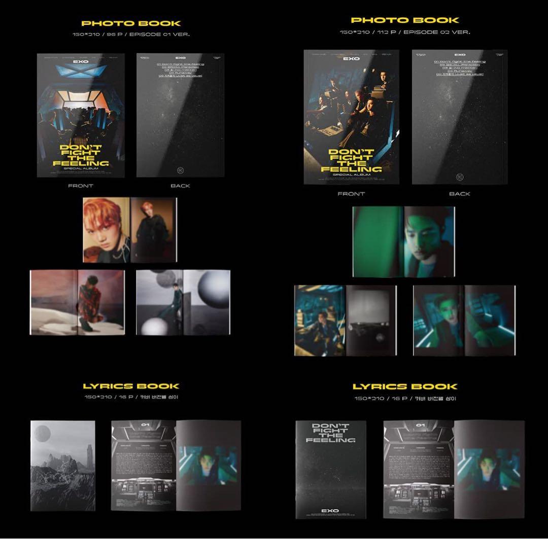 EXO don'tfight the feeling CD アルバム値引き可