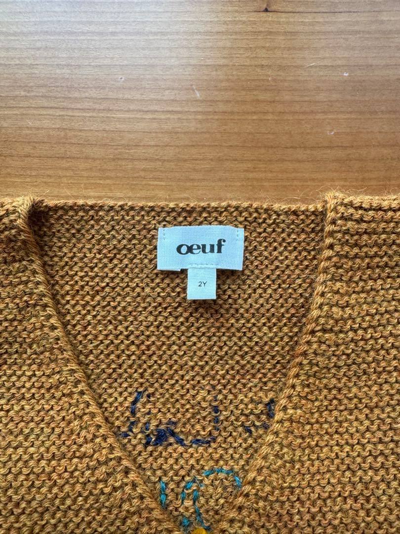【oeuf nyc】ベスト&パンツ セットアップ　best pants knit