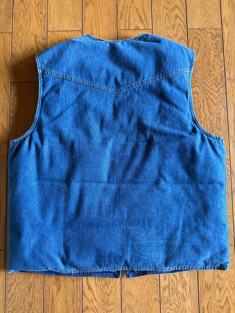 F*e様 Eddie Bauer Denim Down Vest