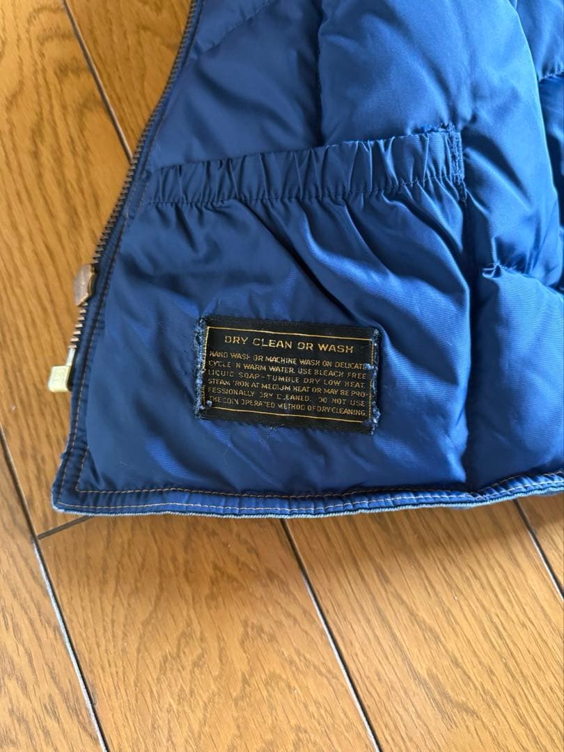 F*e様 Eddie Bauer Denim Down Vest
