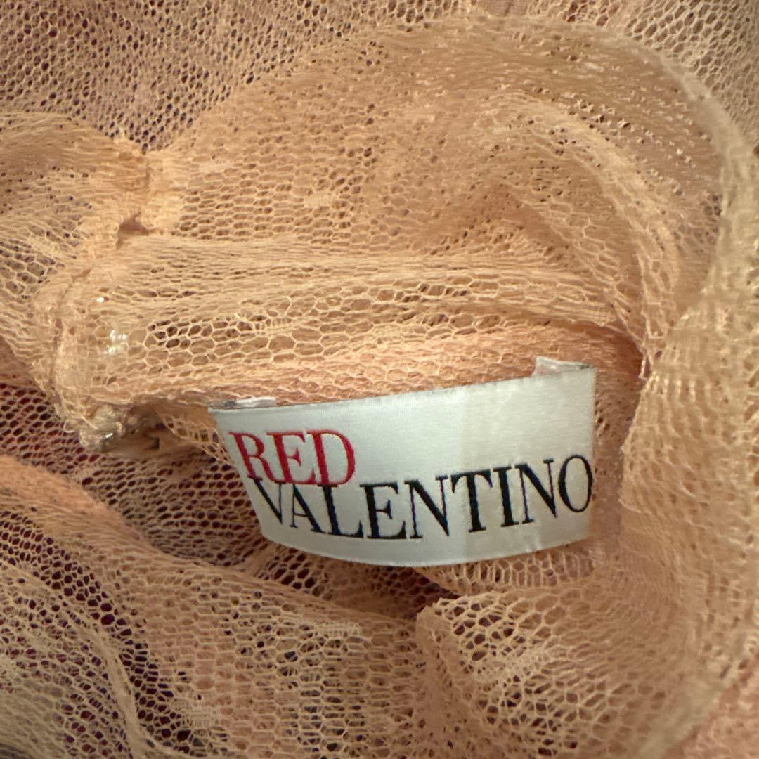 RED VALENTINO レッドバレンティノ　チュール刺繍のワンピース