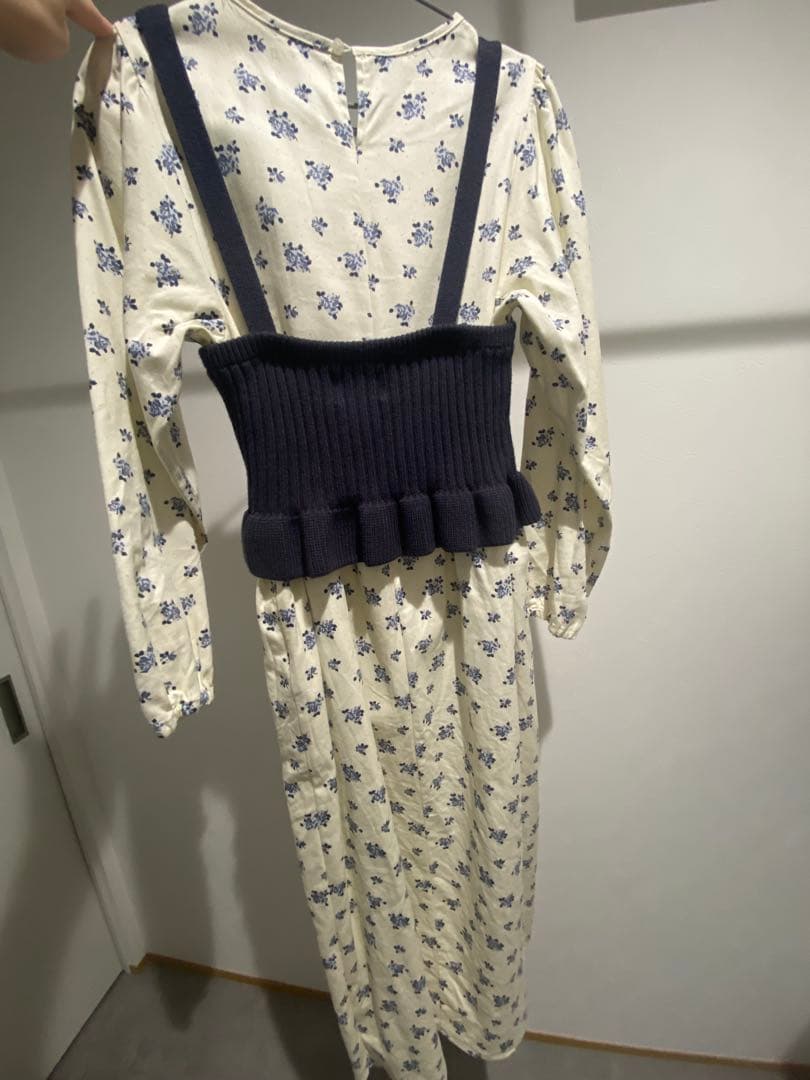 petit main 親子リンクコーデ 花柄ワンピースセット