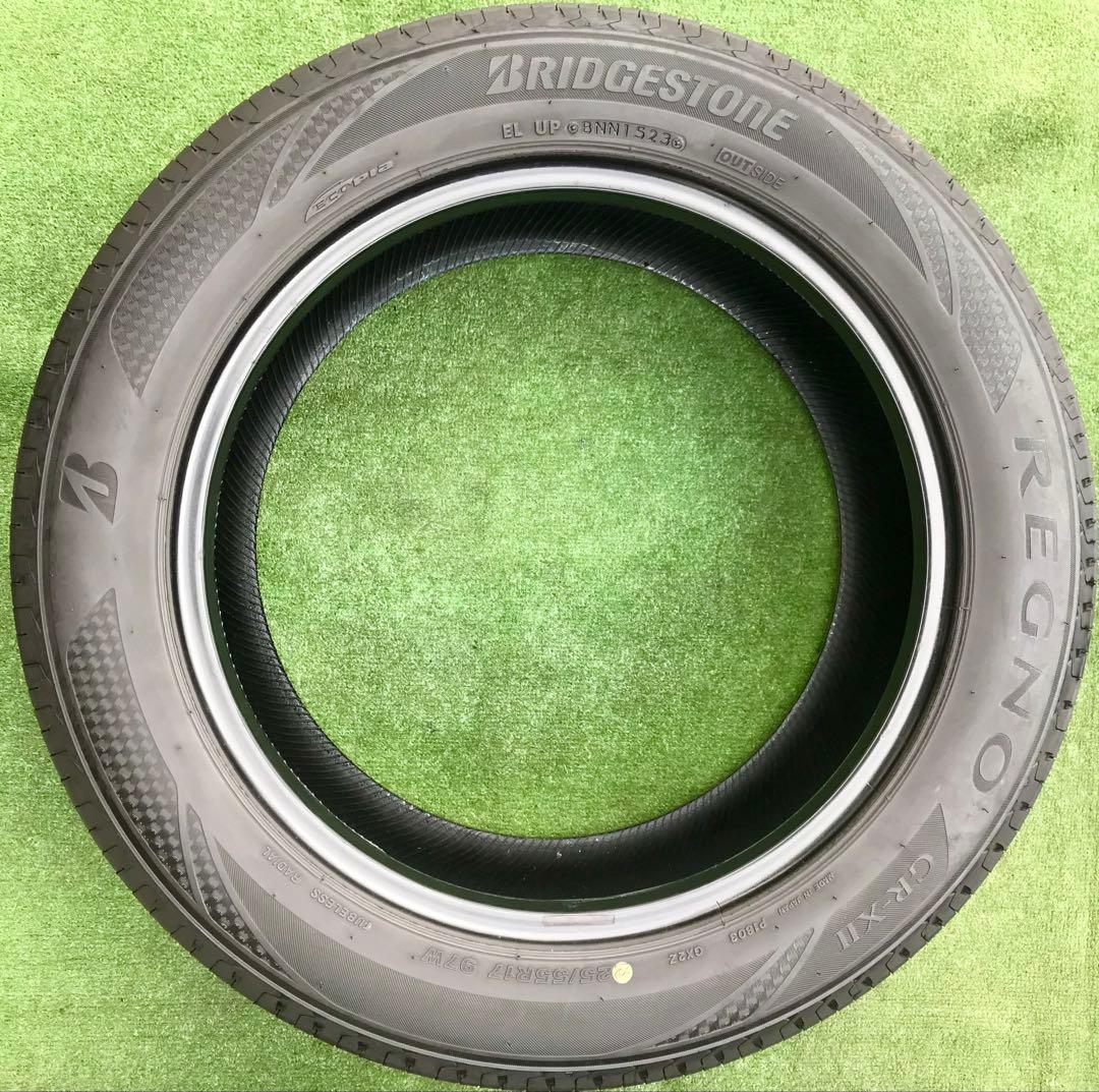 225/55 R17 BRIDGESTONE REGNOラジアルタイヤ2023年