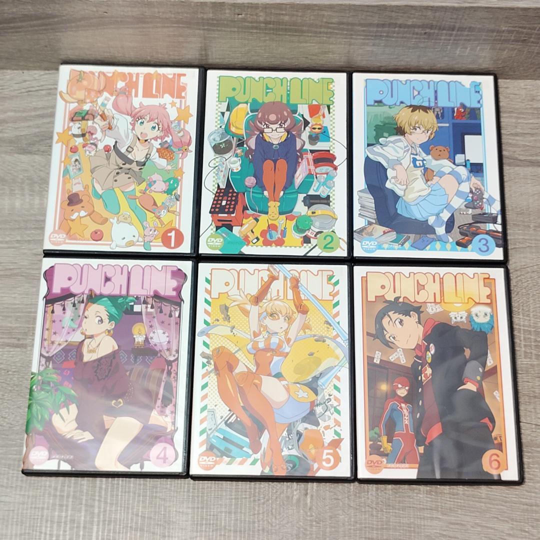 【DVD】 パンチライン DVD 全6巻セット アニメ 原作 レア 大人気 希少