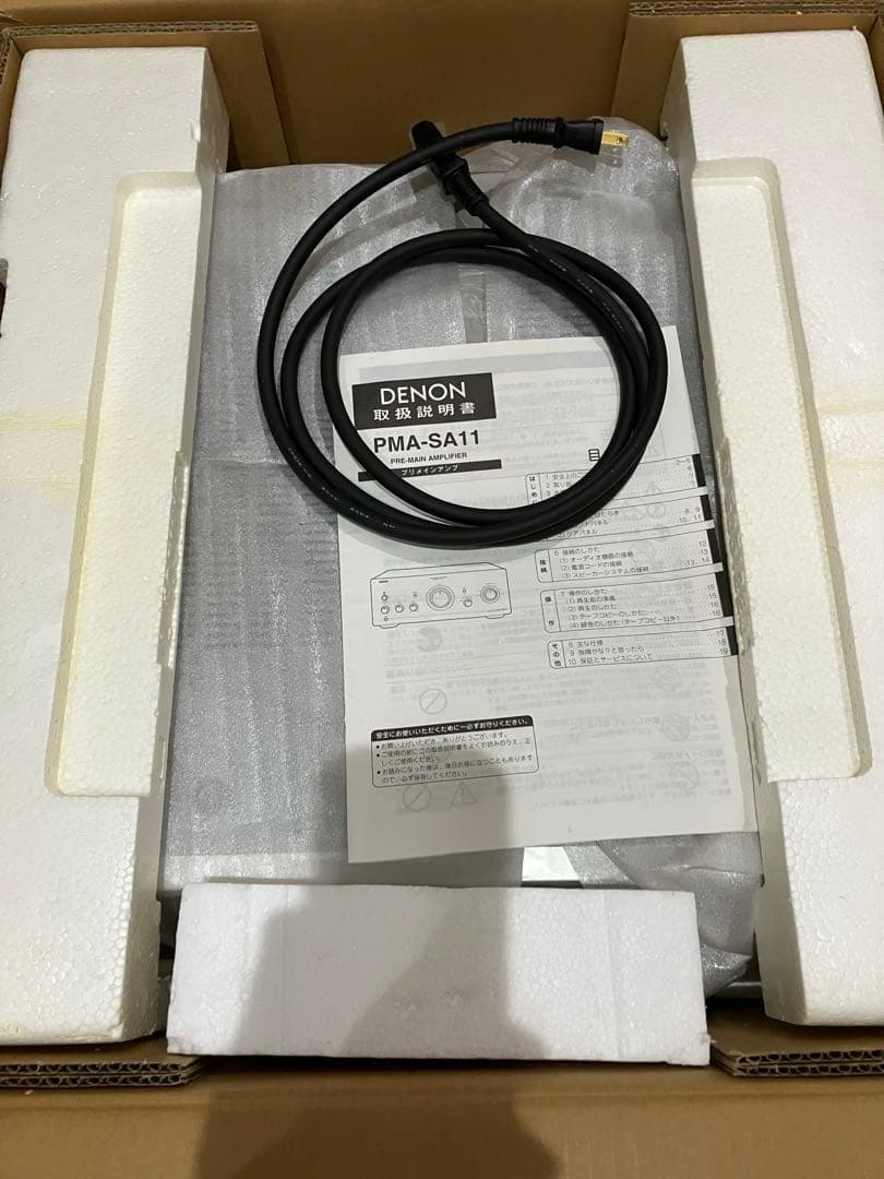 デノン DENON PMA-SA11 説明書付き