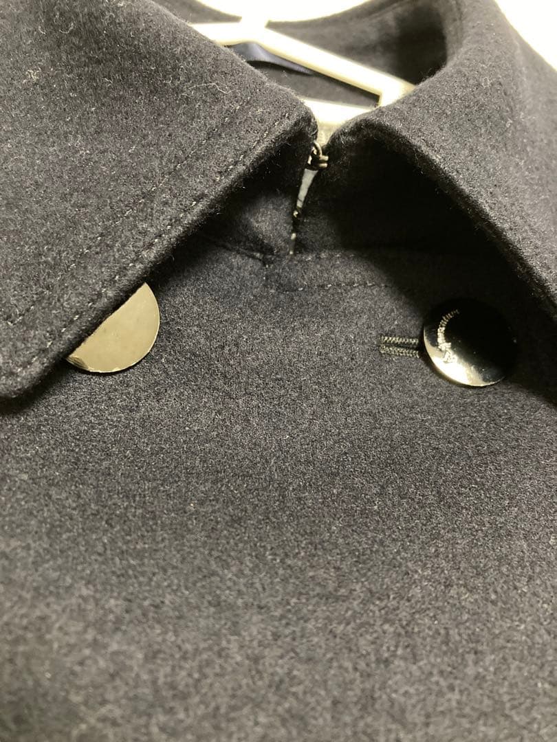 Aquascutum ネイビー ロングコート