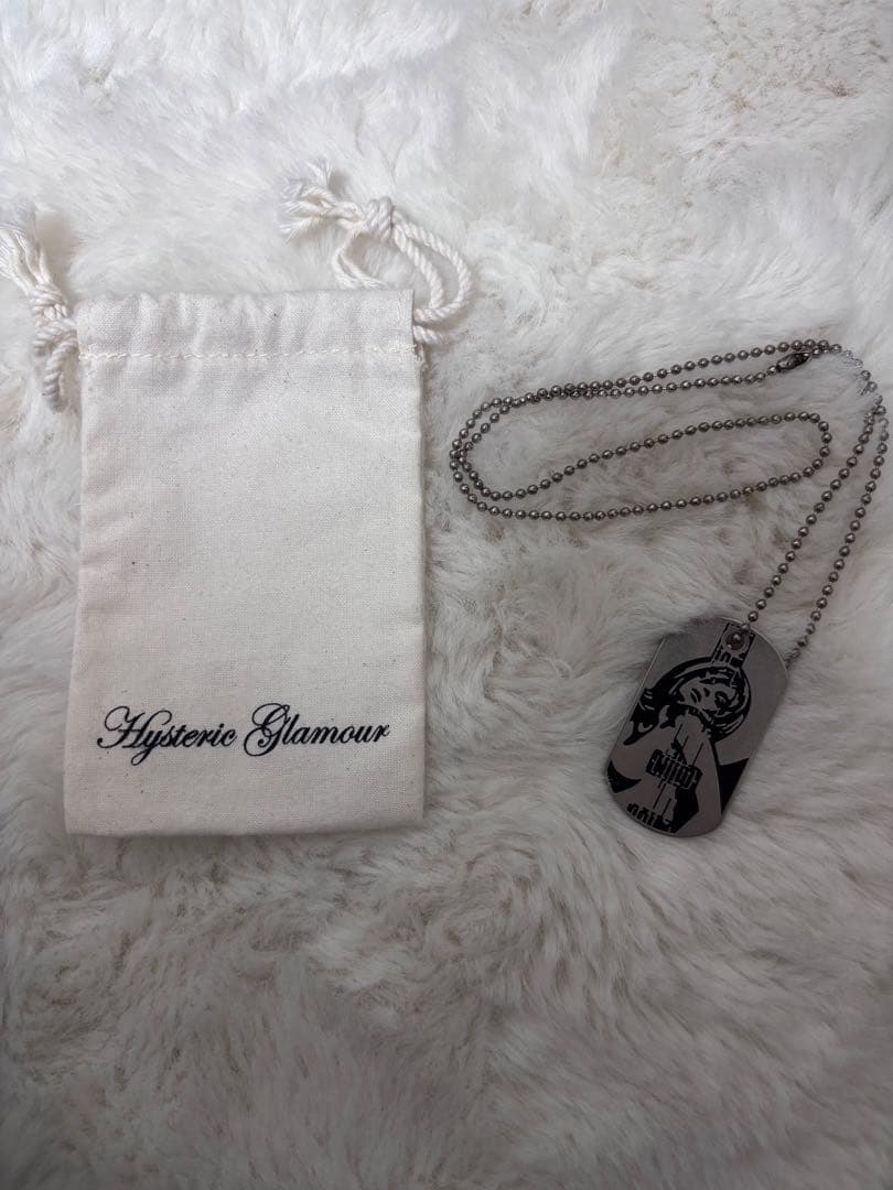 HYSTERIC GLAMOUR ドッグタグネックレス