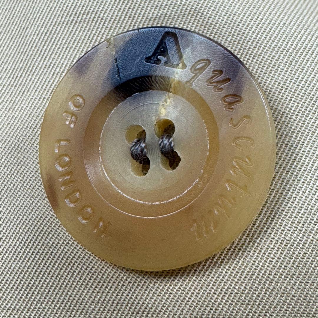 アクアスキュータム トレンチコート ベルト付 3F（M相当）