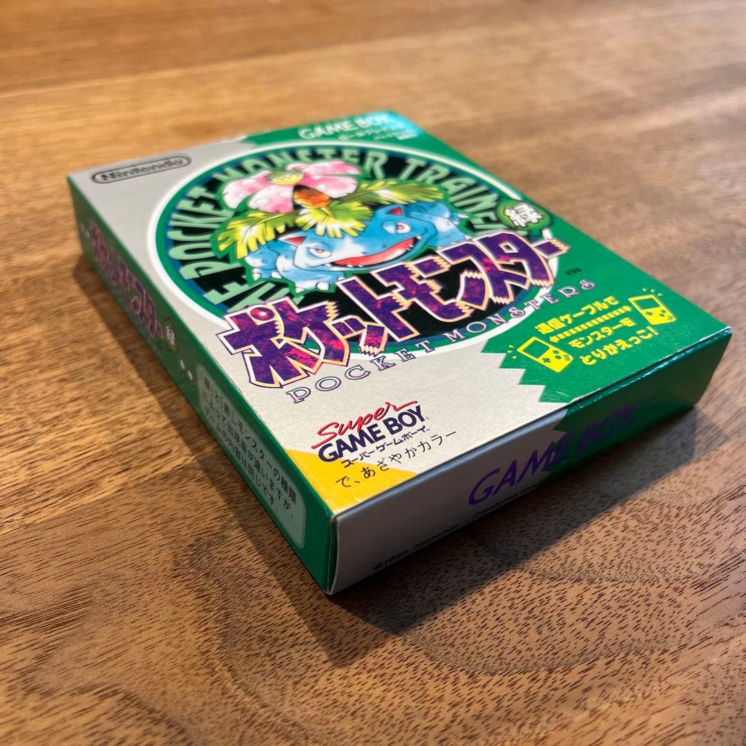 【※外箱・説明書のみ: 美品】ポケットモンスター 緑