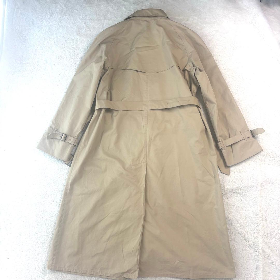 ヴィンテージ バーバリー ベージュ トレンチコート ダブルブレスト 薄手生地
