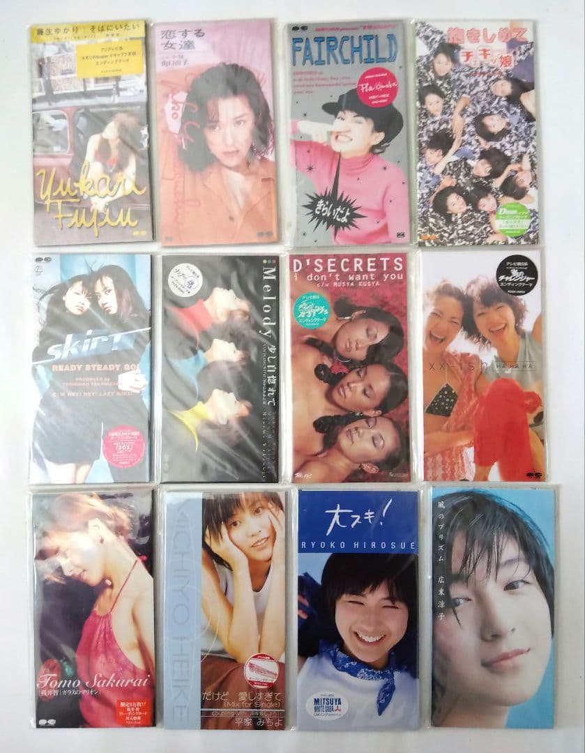 (8cmCD)240枚 女性アイドル&NM系未開封多数レア盤多数中古美品