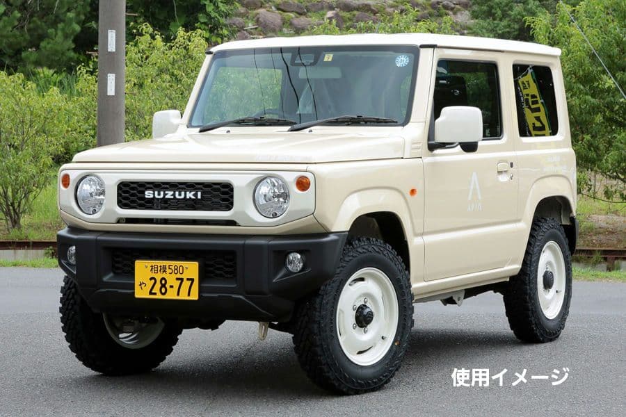 アピオ　ホイール　ジムニー　WILDBOAR SR+　16インチ　2本
