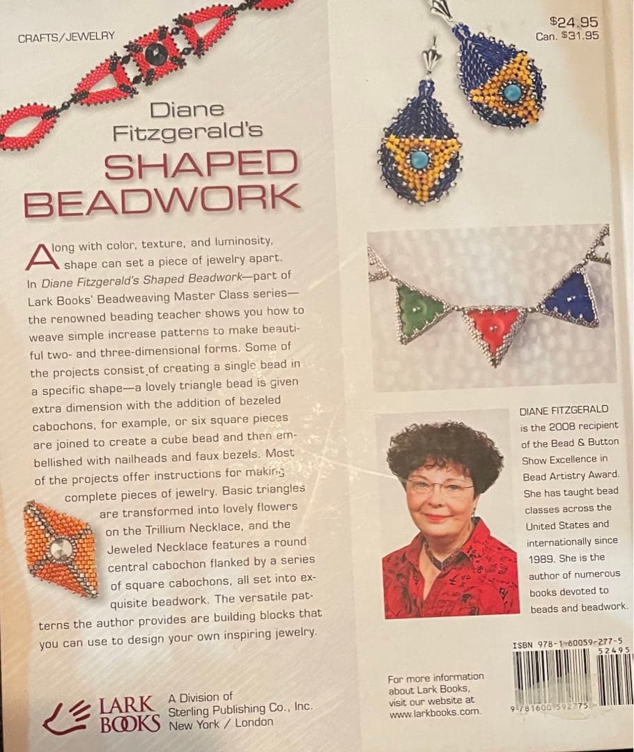 英書　Diane Fitzgerald's Shaped Beadwork