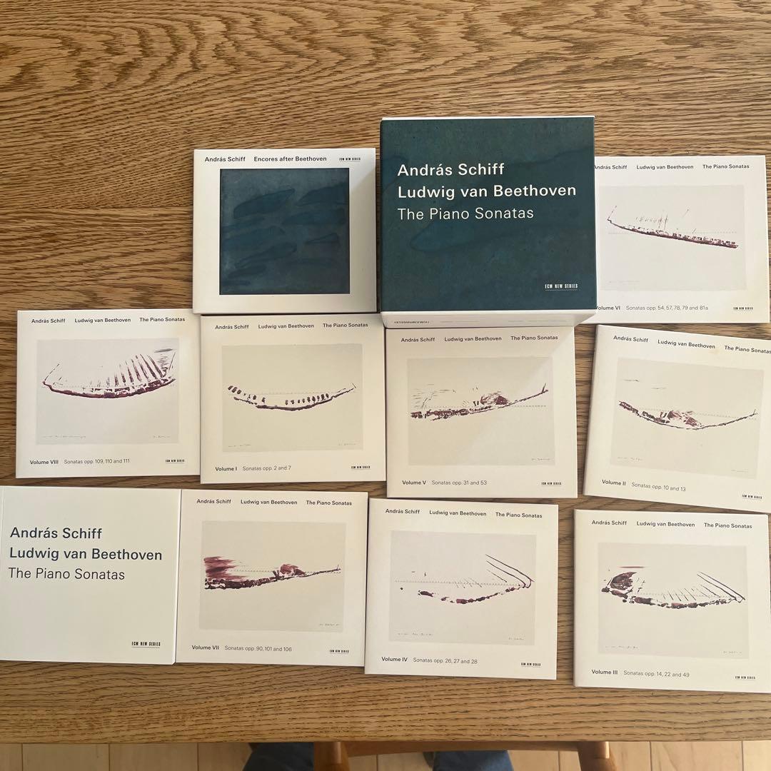 ピアノ・ソナタ全集　アンドラーシュ・シフ(11CD) ECM