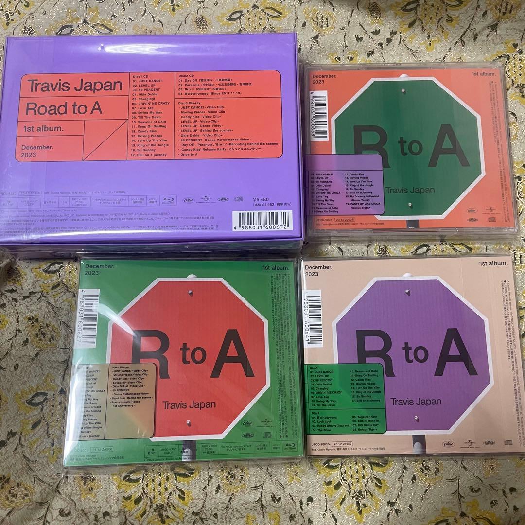 Travis Japan Road to A CDセット(FC盤Blu-ray)